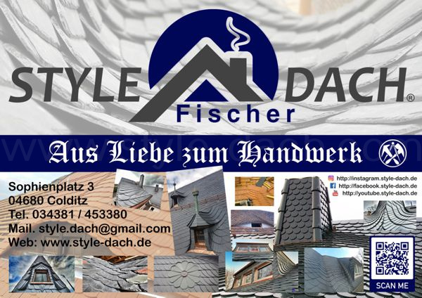 Eine Visitenkarte Dachdecker in Dresden